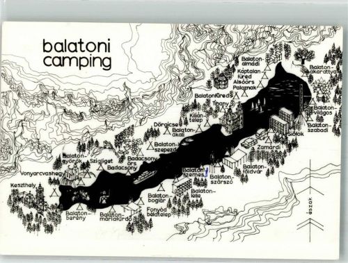Balaton 1970 Balaton Camping