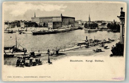 Stockholm Schloss Hafen