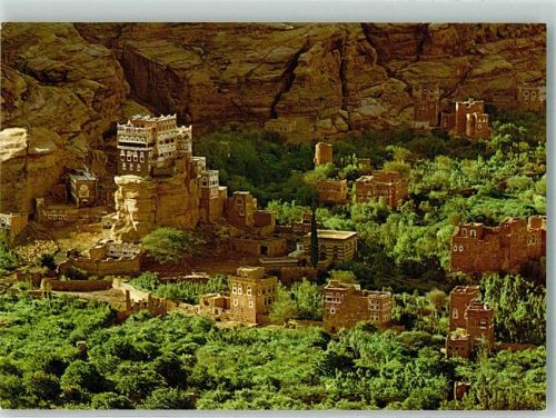 Sanaa Wadi Dhar Der Palast auf den Felsen