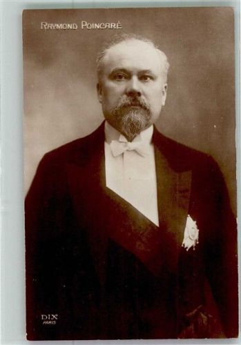 Raymond Poincare Ehem. Französischer Staatspräsident
