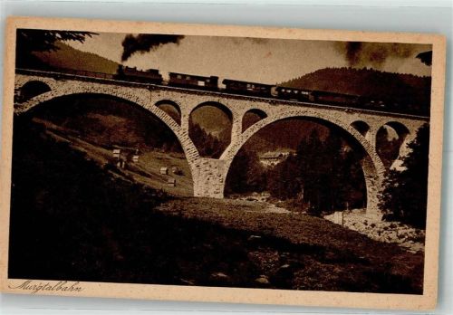Murgtalbahn Brücke am Holdereck