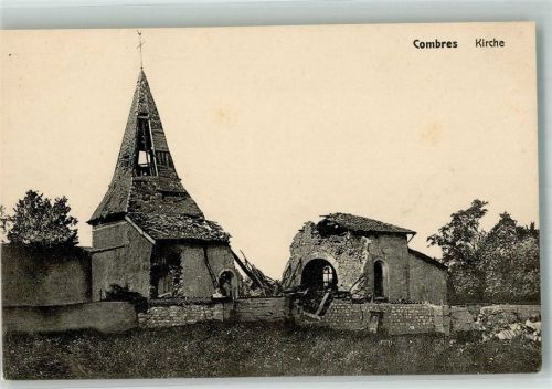 Combres Kirche Trümmer
