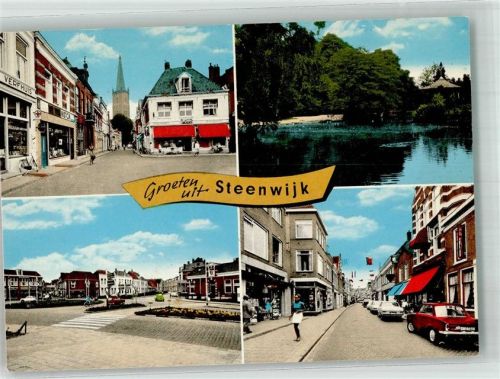 Steenwijk Auto Straße Geschäft