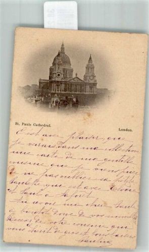 London 1901 Kirche St. Pauls Cathedral
