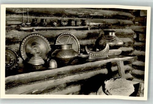 Unteruhldingen Töpferei im Pfahldorf der Bronzezeit im Freilichtmuseum Fotograf Hans Reinerth