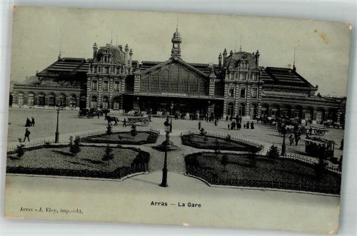 Arras 1906 Bahnhof