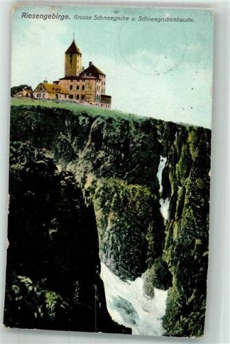 Schneegruben Baude 1909 Riesengebirge