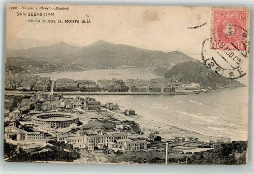 San Sebastian 195 Monte Ulia Marke bildseitig