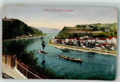 Linz 1913 Donautal aufwärts