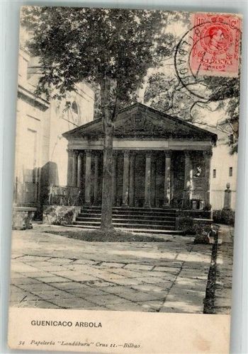 Gernika 1913 Guenicaco Arbola Marke bildseitig