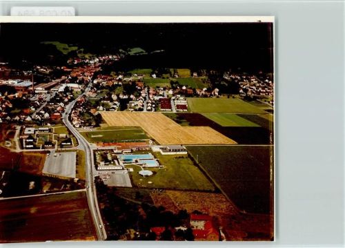 31020 W3216 Lauenstein , Niedersachs FOTO KEINE AK Luftaufnahme Freibad