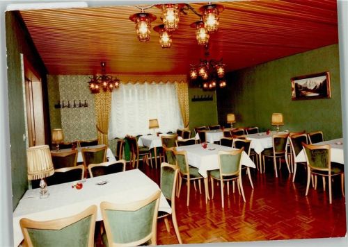 Nebel Gasthaus Ammensen Innenaufnahme, Speiseraum