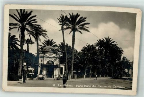 Las Palmas de Gran Canaria 1931 Tankstelle Parte Norte del Parque de Cervantes
