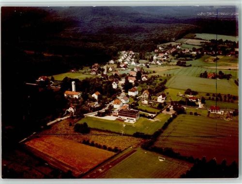 Leopoldstal Luftaufnahme Haus im Silbergrund Vertragskurheim der DAK