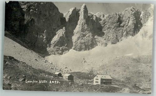 Lamsenjochhütte Hüttenstempel