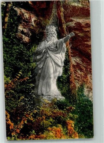 Jena Skulptur des Erlkönig am Fusse des Jenzig Fotograf Friedrich