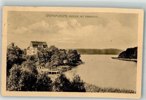 Bad Malente-Gremsmühlen 1912 Dieksee Parkhotel
