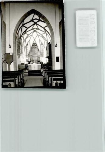 Darmstadt Stadtkirche Innenaufnahme