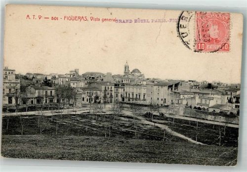 Figueres 1906 Marke bildseitig