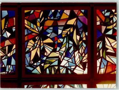 Grolland St. Lukas Kirchenfenster Innenaufnahme