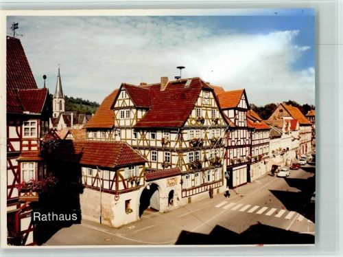37281 W3442 Wanfried FOTO KEINE AK Marktstraße