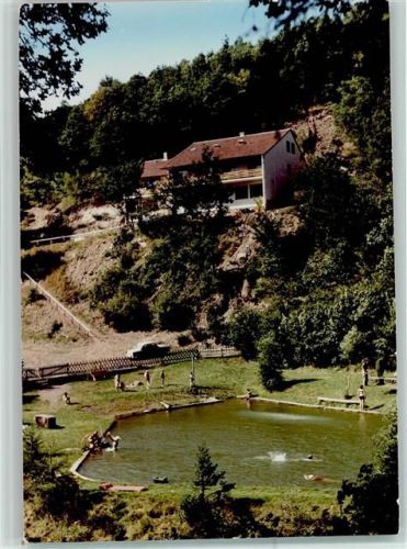 Deudesfeld Jagdhaus Kurley Schwimmteich