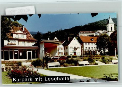 Ottenhöfen Kurpark mit Lesehalle
