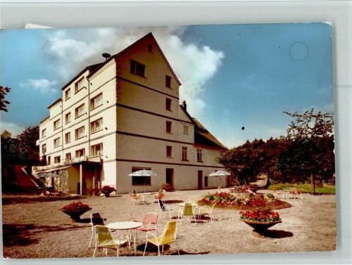 32689 W4925 Hohenhausen , Lippe FOTO KEINE AK Sanator Terrasse