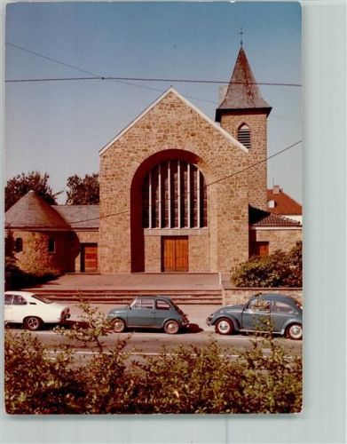 Lübbecke Kath. Kirche VW-Käfer