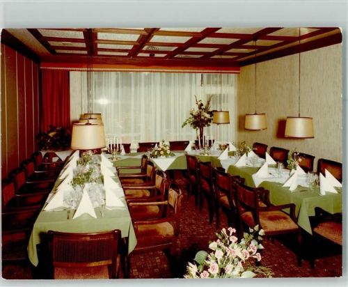 Bad Bramstedt Kurhotel Gutsmann Innenaufnahme gedeckte Tafel