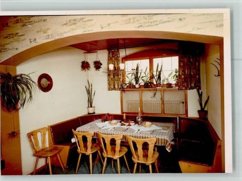 Pfaffenweiler Gasthaus Waldrose Innenaufnahme Gastraum Vesper Brotzeit