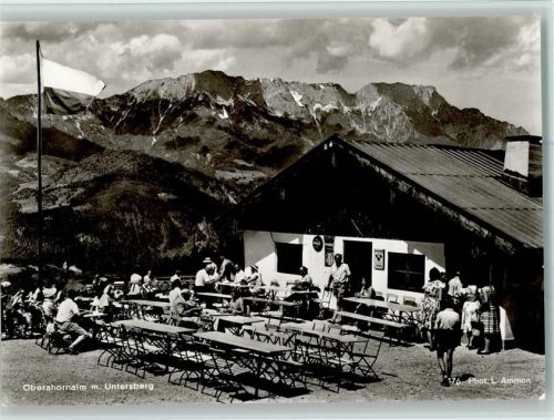Berchtesgaden Oberahornalm mit Untersberg Foto L. Ammon