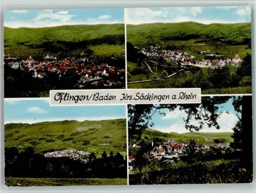 Öflingen Ortsanischten 4-Bildaufnahme