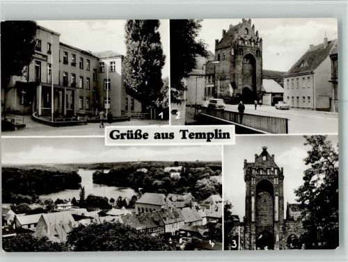 Templin Krankenhaus Mühlen-Tor Berliner Tor Stadtsee