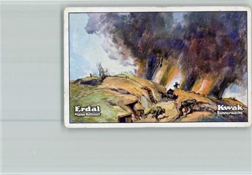 Minensprenugung Erdal-Kwak Sammelbild Serie13 Weltkrieg