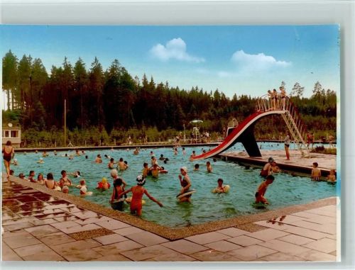 Königsfeld Freibad Rutsche