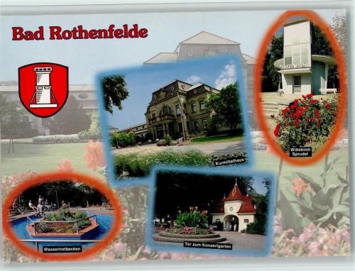 Bad Rothenfelde Kurmittelhaus Wittekind-Sprudel Wassertretbecken Tor zum Konzertgarten AKU2