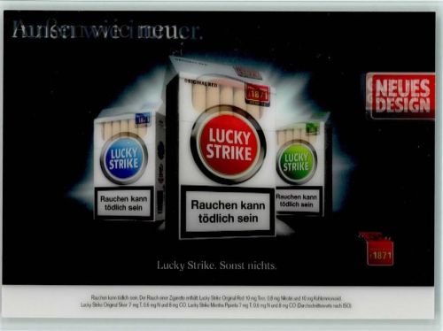 3D Karte Lucky Strike