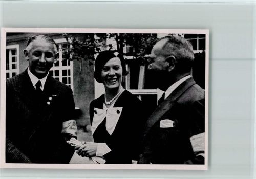 Fechter Casmir und Eckrath de Bary Olympiade 1936 Sammelbild Band I Gr.55