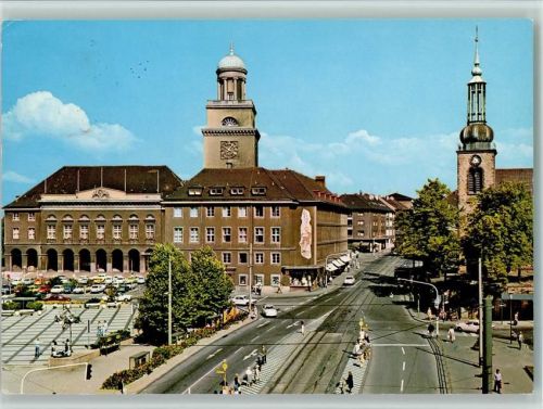 Witten Straßenbahnhaltestelle Johanniskirche