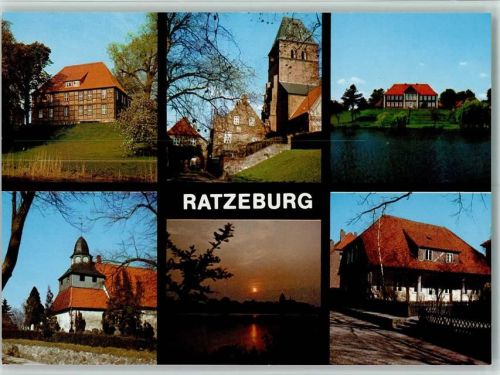 Ratzeburg A.Paul-Weber-Haus Dom mit Steintor Bischofsherberge Herrenhaus am Domsee Ernst-Barlach-Gedenkstätte