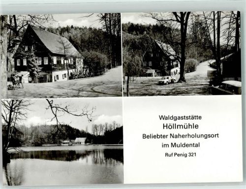 Penig Waldgaststätte Höllmühle Muldental