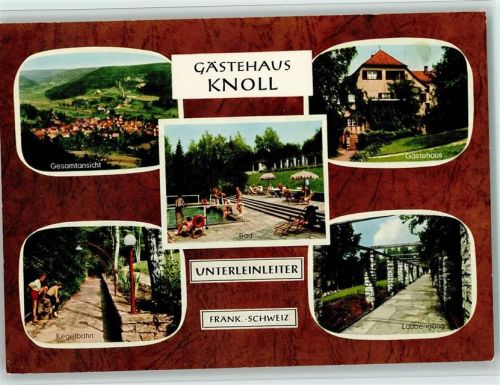 Unterleinleiter Gästehaus Knoll Kegelbahn im Freien