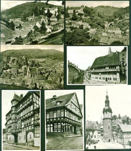 06547 O4713 Stolberg Harz Kleinposten bis 20 Lot mit 12 AK, ca. 1938-1968; überwiegend gute Erhaltung, größtenteils gelaufen