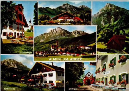 Anger Neubichleralm Steineralm Johannishögel Fürmannalm Stroblalm