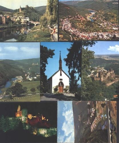 Vianden - Lot mit 33 AK (alle mehrfach)