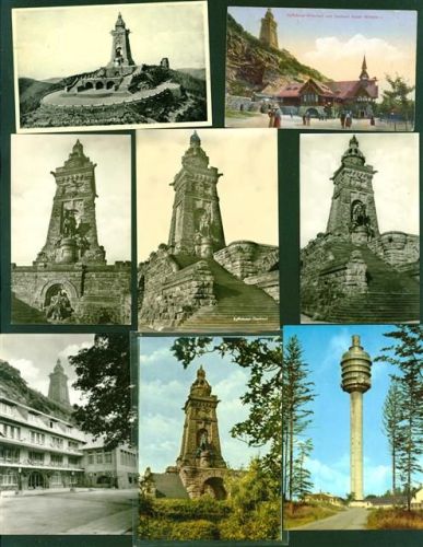Kyffhäuser Lot mit 25 AK, 1921-1974 überwiegend nach 1945; größtenteils gute Erhaltung, wenige gelaufen