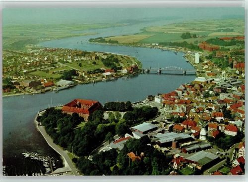 Sonderburg Fliegeraufnahme Schloss König-ChristianX-Brücke