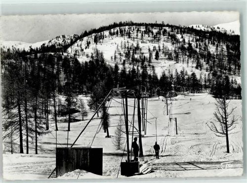 Crevoux Station de Sports d'hiver Teleski de Pra-Vesca Winter