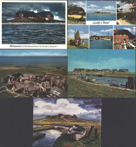 Oland Lot mit 5 AK